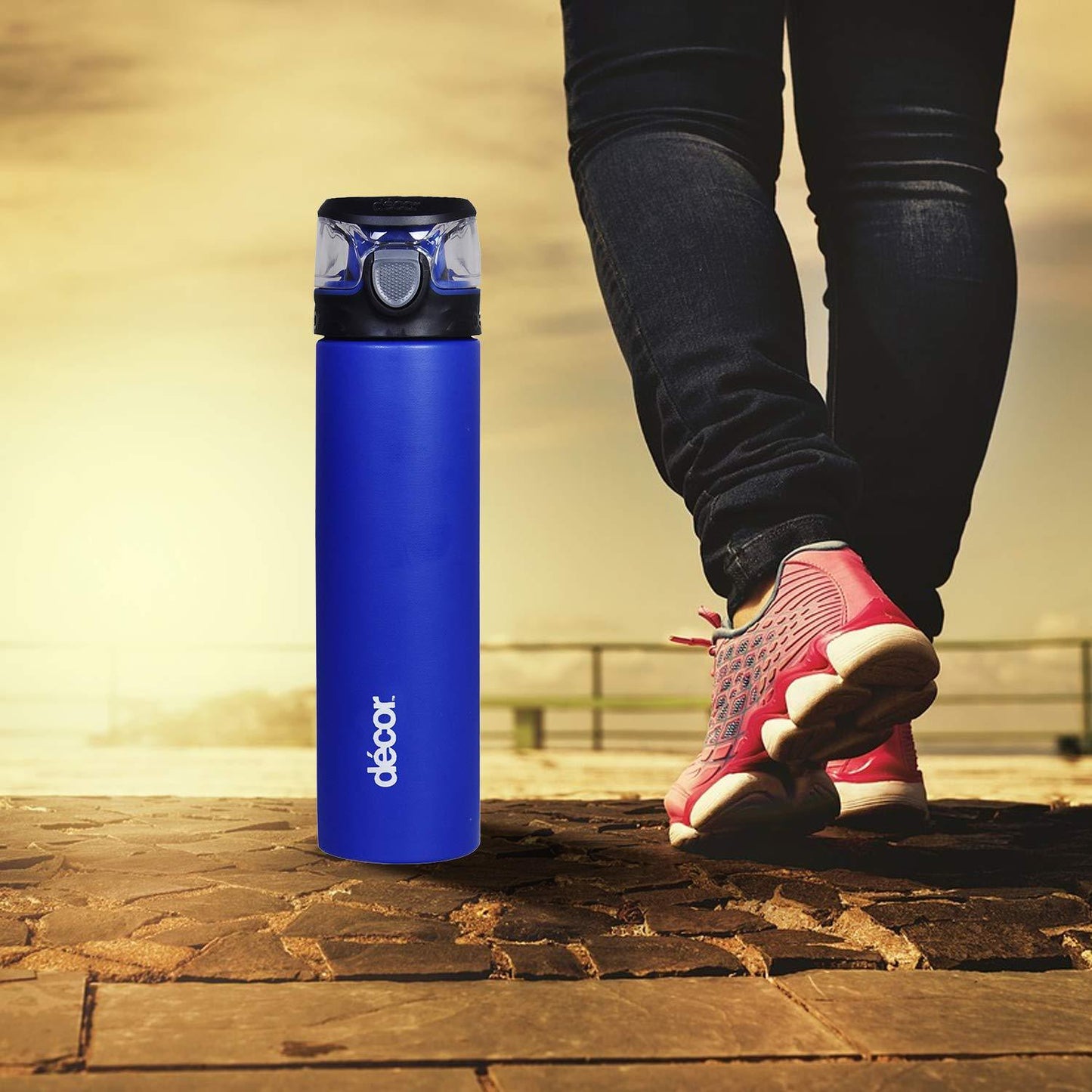 Stainless Steel One touch Waterbottle 780ml - Decor