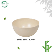 Bamboo Katori/ Soup Bowl Round