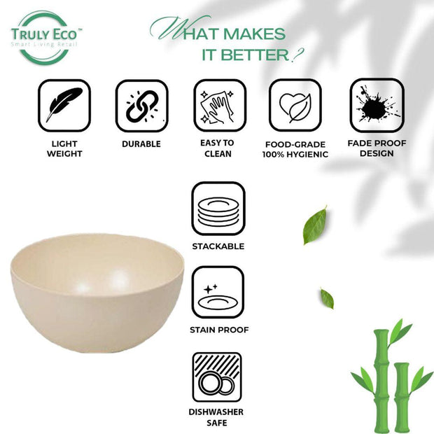 Bamboo Katori/ Soup Bowl Round