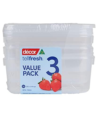 Décor Tellfresh® OBLONG 1L X 3