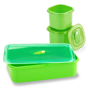 Compact Lunchbox Combo Pack, 3 Pcs - Decor