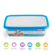 Fitness Freak - FF80 Rectangular-shaped, BPA Free and Multipurpose - 2 ltr - Decor